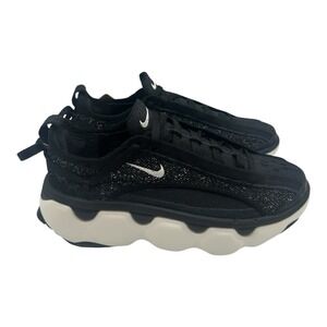 Nike Flyknit Bloom Shoes Womens Sz 6 Black Smoke Grey Sneakers FD2149-003‎